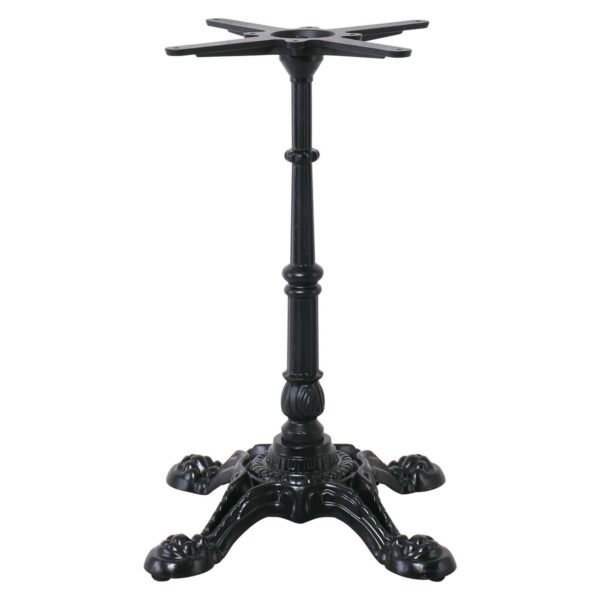 ΠΑΡΑΔΟΣΙΑΚΟ Πόδι Τραπεζιού 4-Νυχο Μαντέμι Μαύρο Βαρέως Τύπου 47x47x72cm - Image 6