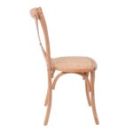 DESTINY Καρέκλα Τραπεζαρίας Οξιά Φυσικό, Κάθισμα Ψάθα, Στοιβαζόμενη 48x52x89cm - Image 15