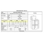 RELIX Σκαμπό Bar με Πλάτη, Μέταλλο Βαφή Μαύρο Εxtra Matte 44x44x76/97cm - Image 6