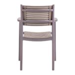 AKRON Πολυθρόνα PP-UV Sand Beige - Tortora 60x55x85cm - Image 19