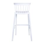 WEST Σκαμπό Bar, PP-UV Άσπρο 54x51x103cm - Image 19