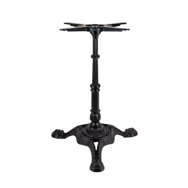 ΠΑΡΑΔΟΣΙΑΚΟ Πόδι Τραπεζιού 3-Νυχο Μαντέμι Μαύρο Βαρέως Τύπου 57x57x72cm - Image 6