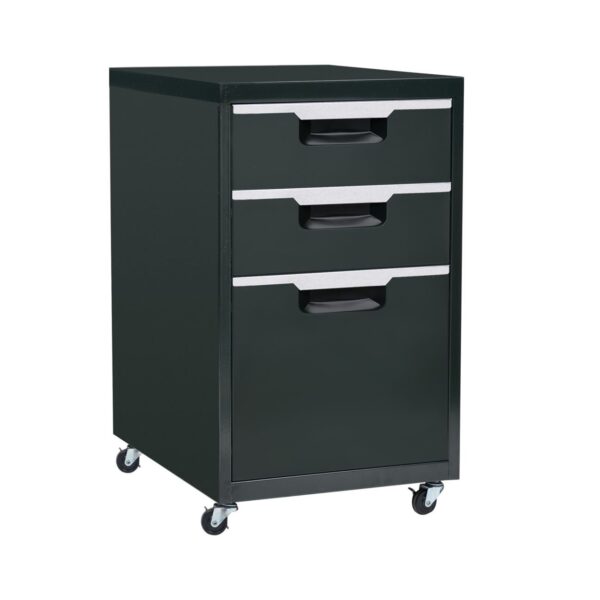 ΣΥΡΤΑΡΙΕΡΑ Μέταλλο Βαφή Μαύρο 40x50x67cm - Image 6