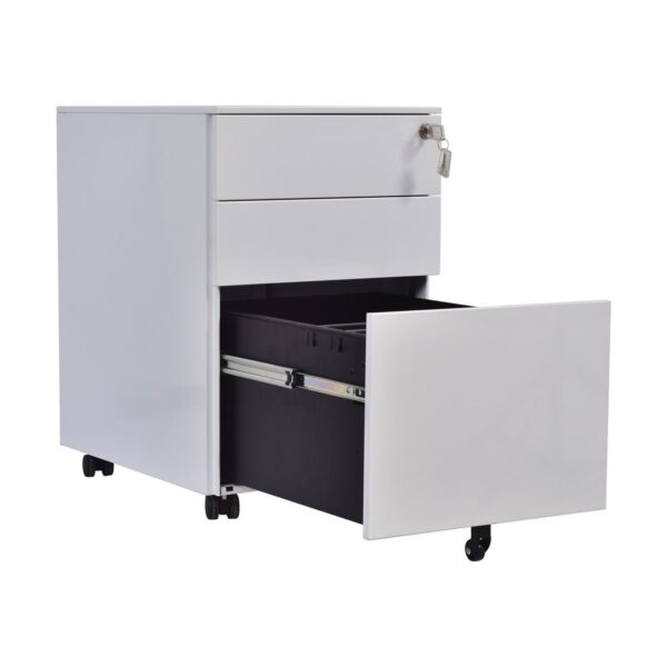 ΣΥΡΤΑΡΙΕΡΑ Μέταλλο Βαφή Άσπρο 39x52x60cm - Image 9