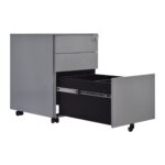 ΣΥΡΤΑΡΙΕΡΑ Μέταλλο Βαφή Γκρι 39x52x60cm - Image 9