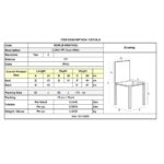 ILONA Καρέκλα-Pro Εστίασης - Catering Στοιβαζόμενη PP Άσπρο 40x47x89cm - Image 9