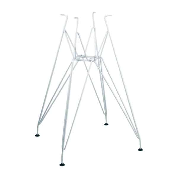 EIFEL Βάση Τραπεζιού Μέταλλο Βαφή Άσπρο (2,60 kg) 50x50x75cm - Image 6