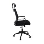BF2020 Πολυθρόνα Γραφείου Διευθυντή Mesh Μαύρο 60x63x109/119cm - Image 16