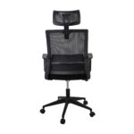 BF2020 Πολυθρόνα Γραφείου Διευθυντή Mesh Μαύρο 60x63x109/119cm - Image 17