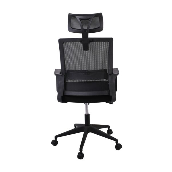 BF2020 Πολυθρόνα Γραφείου Διευθυντή Mesh Μαύρο 60x63x109/119cm - Image 17
