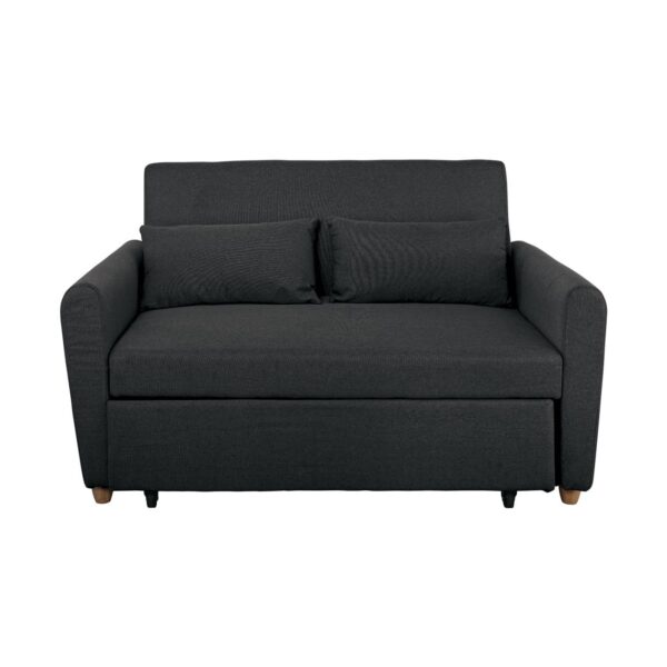 MOTTO Καναπές - Κρεβάτι Σαλονιού - Καθιστικού, Ύφασμα Ανθρακί 140x86x86 / Κρεβ.118x189x45cm - Image 13