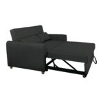 MOTTO Καναπές - Κρεβάτι Σαλονιού - Καθιστικού, Ύφασμα Ανθρακί 140x86x86 / Κρεβ.118x189x45cm - Image 14