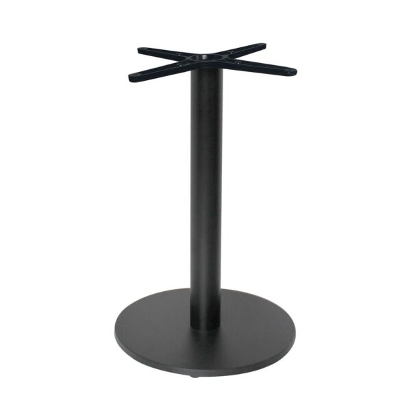 PRATO-W Βάση Τραπεζιού με Ρεγουλατόρο Μέταλλο Βαφή Μαύρο (9,10kg) Φ45 H.72cm - Image 6