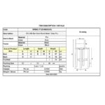 CELINA Σκαμπό BAR με Πλάτη, Κάθισμα H.67cm, Μέταλλο Βαφή Μαύρο, Pvc Γκρι 47x48x67/95cm - Image 18