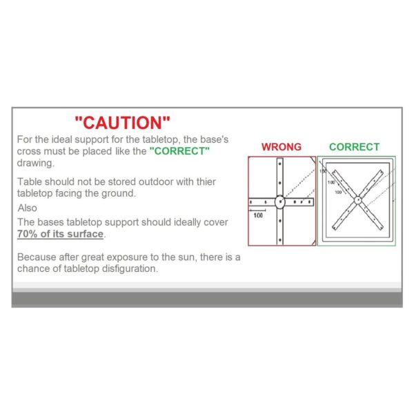 Contract Sliq Sandy Supreme Επιφάνεια Τραπεζιού τ.Werzalit Απόχρωση Yukon Oak Φ60cm/18mm - Image 17