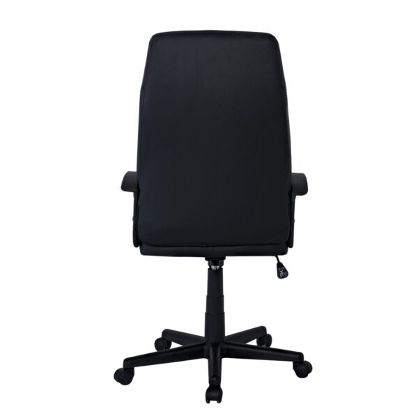 BF1250 Πολυθρόνα Γραφείου Διευθυντή, Pu Μαύρο 60x64x108/120cm - Image 17