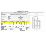 STAB Σκαμπό BAR με Πλάτη, Μέταλλο Βαφή Ανθρακί, Κάθισμα Η.67cm Απόχρωση Antique Brown 39x42x67/95cm - Image 9