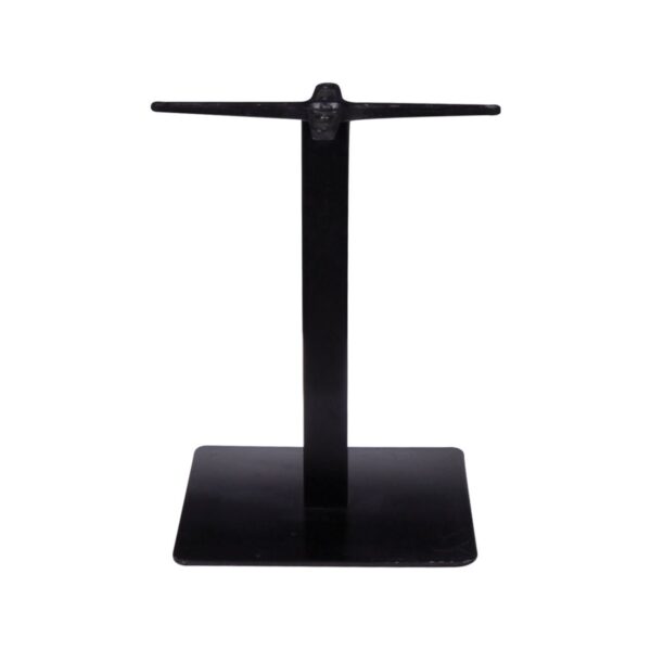 PRATO Βάση Τραπεζιού χαμηλή 40x40cm H.49cm Μέταλλο Βαφή Μαύρο 40x40x49cm - Image 6