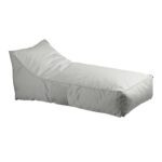 TACO Πουφ Ξαπλώστρα Ανάκλιντρο, 100% Αδιάβροχο Ύφασμα Γκρι 70x140x60cm - Image 6