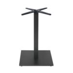 PRATO-W Βάση Τραπεζιού με Ρεγουλατόρο Μέταλλο Βαφή Μαύρο (15,80kg) 50x50cm H.72cm - Image 6