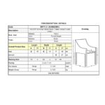 VALERY Πολυθρόνα Μέταλλο Βαφή Μαύρο, Ύφασμα Velure, Απόχρωση Forest Green 55x61x87cm - Image 18