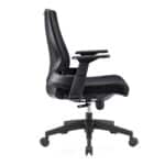 BF8950 Πολυθρόνα Γραφείου Mesh Μαύρο, Ύφασμα Μαύρο 64x64x98/110cm - Image 13