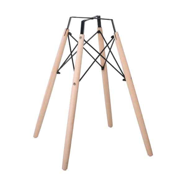 ART Wood Βάση Τραπεζιού Φυσικό (2,70kg) 54x54x70 / Eπιφάνειες 60-80cm - Image 10