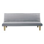 BIZ Καναπές - Κρεβάτι Σαλονιού Καθιστικού - Ύφασμα Ανοιχτό Γκρι 167x75x70cm /Κρεβάτι 167x87x32 - Image 16