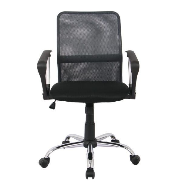 BF2009 Πολυθρόνα Γραφείου Mesh Ανθρακί  - Μαύρο 58x60x91/101cm - Image 13