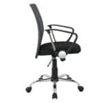 BF2009 Πολυθρόνα Γραφείου Mesh Ανθρακί  - Μαύρο 58x60x91/101cm - Image 14