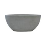 FLOWER POT-4 Cement Grey 56x27x26cm 56x27x26cm - Image 6