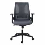 BF8760 Πολυθρόνα Γραφείου, Mesh Γκρι, Ύφασμα Γκρι 66x64x96/106cm - Image 16