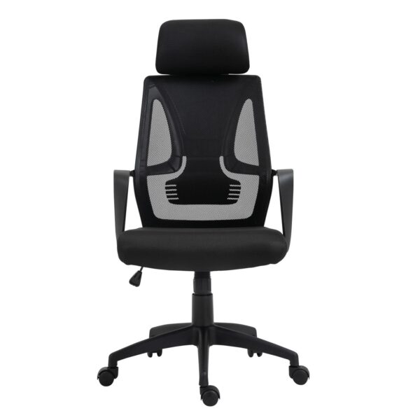 BF2950W Πολυθρόνα Γραφείου Διευθυντή, Mesh Μαύρο 60x67x119/129cm - Image 15