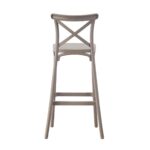 DESTINY Σκαμπό BAR με Πλάτη, PP Mocha 50x46x74/101cm - Image 16