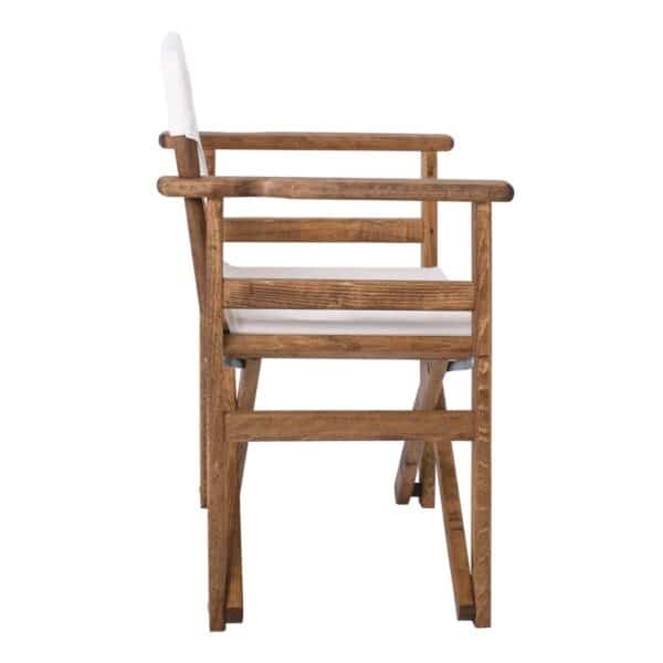 Σκηνοθέτη Σκελετός Πολυθρόνας Οξιά, Βαφή Εμποτισμού Απόχρωση Καρυδί, Πτυσσόμενη 60x51x85cm - Image 15