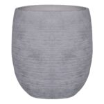FLOWER POT-8 Απόχρωση Light Grey Wash Φ48x52cm - Image 6