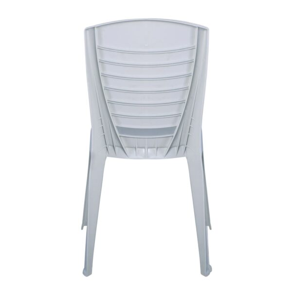 VIDA Καρέκλα Κήπου - Βεράντας Στοιβαζόμενη, PP Άσπρο 49x53x86cm - Image 16