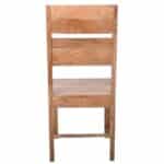 LIZARD MAX Καρέκλα Τραπεζαρίας Ξύλο Ακακία Φυσικό 45x51x100cm - Image 16