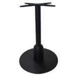 BORG Βάση Τραπεζιού Μέταλλο Βαφή Μαύρο (18,10kg) Φ50cm H.72cm - Image 6