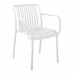 MODA Πολυθρόνα-Pro Στοιβαζόμενη, PP-UV Protection Απόχρωση Άσπρο 57x58x80cm - Image 14