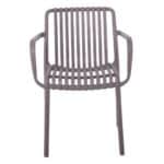 MODA Πολυθρόνα-Pro Στοιβαζόμενη, PP-UV Protection Απόχρωση Mocha 57x58x80cm - Image 17