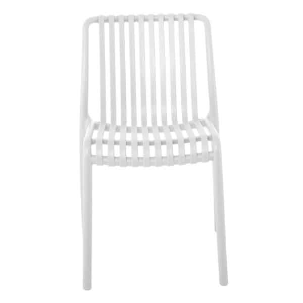 MODA Καρέκλα-Pro Στοιβαζόμενη PP - UV Protection, Απόχρωση Άσπρο 48x57x80cm - Image 17