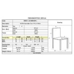 MODA Καρέκλα-Pro Στοιβαζόμενη PP - UV Protection, Απόχρωση Άσπρο 48x57x80cm - Image 18