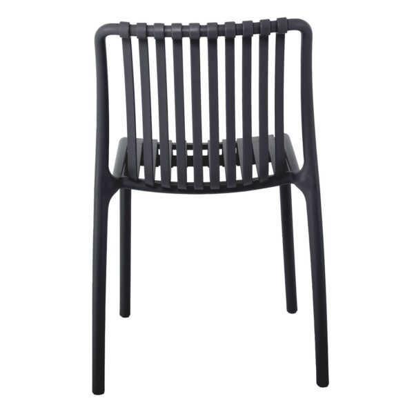 MODA Καρέκλα-Pro Στοιβαζόμενη PP - UV Protection, Απόχρωση Ανθρακί 48x57x80cm - Image 16