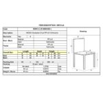 MODA Καρέκλα-Pro Στοιβαζόμενη PP - UV Protection, Απόχρωση Ανθρακί 48x57x80cm - Image 18