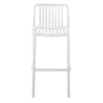 MODA Σκαμπό Bar-Pro Στοιβαζόμενο, PP-UV Protection Απόχρωση Άσπρο 45x49x75/101cm - Image 17