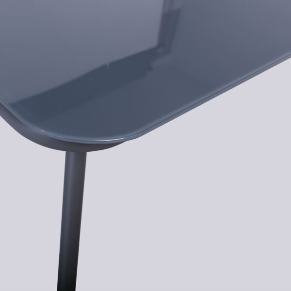 SALSA Rope Set Σαλόνι Κήπου ALU, Απόχρωση Ανθρακί-Σκ.Γκρι: Τραπέζι+2 Θέσιος+2 Πολυθρόνες 100x60x37-155x73x70-68x73x70cm - Image 12