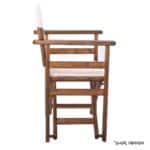 Σκηνοθέτη Σκελετός Πολυθρόνας Οξιά, Βαφή Εμποτισμού Καρυδί, Πτυσσόμενη 61x52x85cm - Image 13