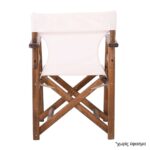 Σκηνοθέτη Σκελετός Πολυθρόνας Οξιά, Βαφή Εμποτισμού Καρυδί, Πτυσσόμενη 61x52x85cm - Image 14