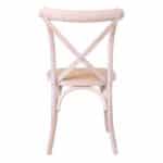 DESTINY Καρέκλα Τραπεζαρίας Οξιά Απόχρωση Decape Άσπρο, Κάθισμα Ψάθα, Στοιβαζόμενη 48x52x89cm - Image 16